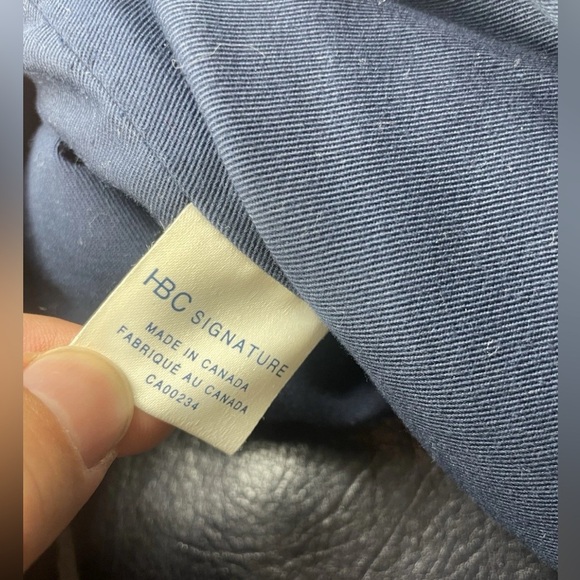 Hudson Bay HBC Striped 100% Wool Bag W Dust Bag Limited Edition Very Rare - Picture 9 of 14